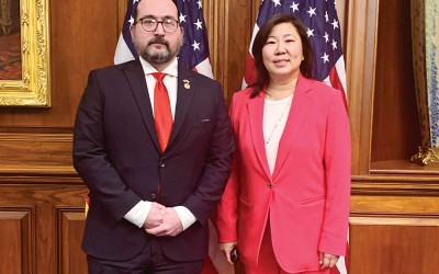 Pol Brings Fired Woodside Army Vet to President’s Address to Congress