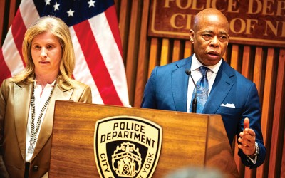 Adams, Tisch Trumpet ‘Historic’ Dip in Major Crime