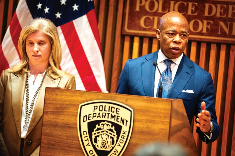Adams, Tisch Trumpet ‘Historic’ Dip in Major Crime