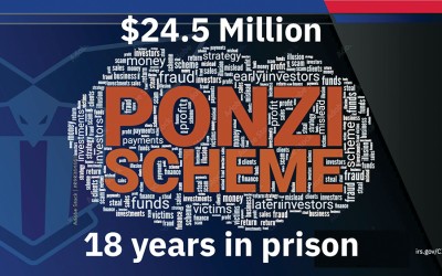 Former Borough Resident Sentenced to 18 Years in Prison for Leading Ponzi Scheme
