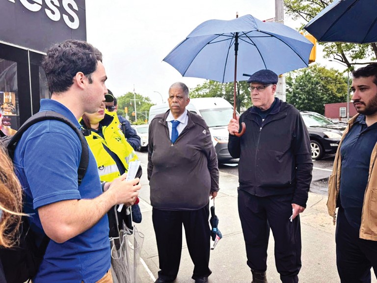 Pols Meet with DOT to Discuss Proposed E-Scooter Corral Locations