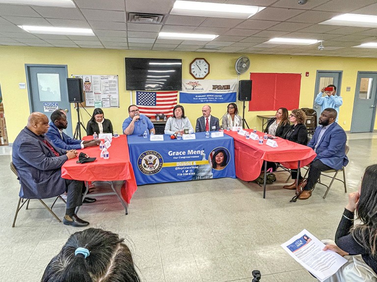 Meng, Seniors Talks Social Security Cuts