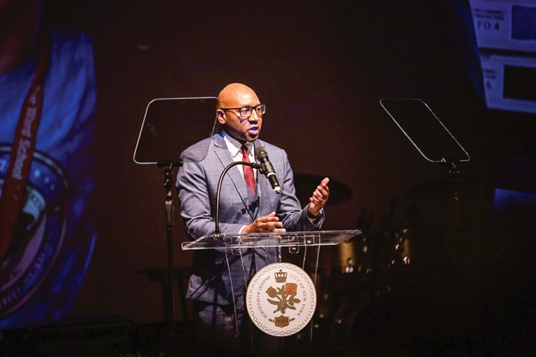 BP Takes on Trump in State of the Borough