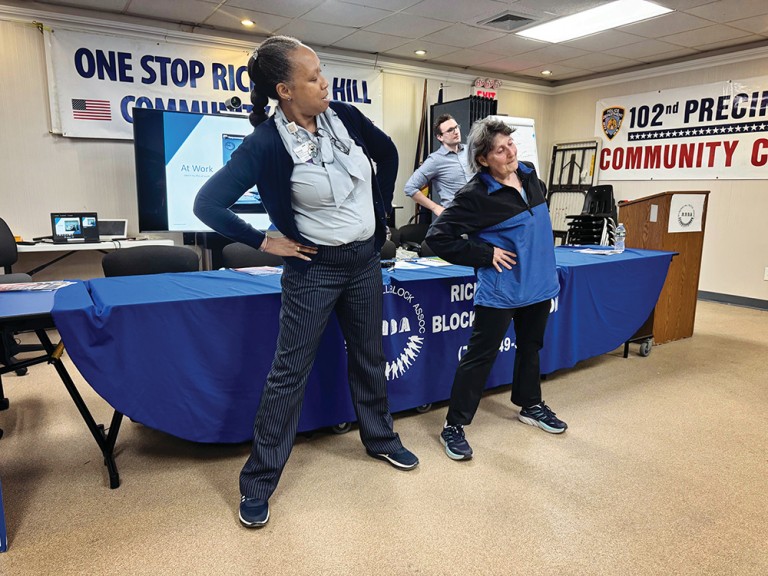 South Queens Residents Learn how to Cope with Stress at Workshop