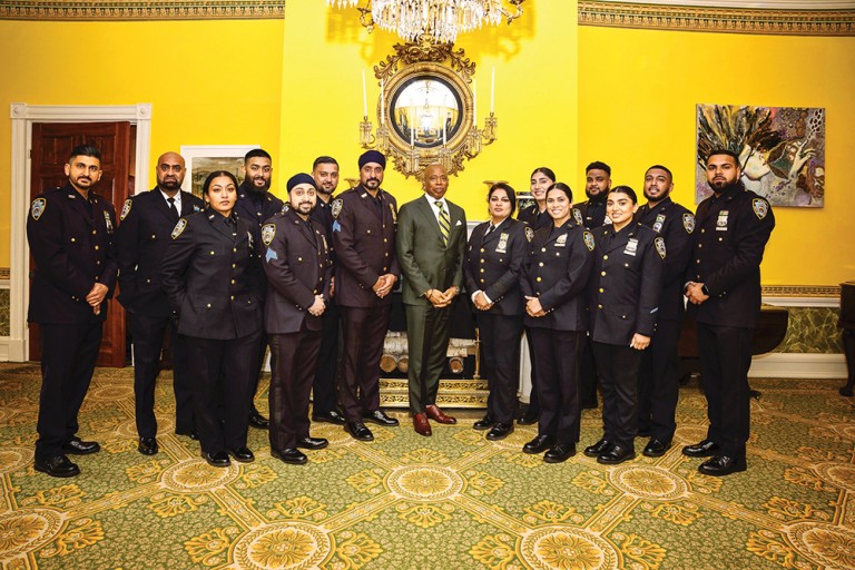 Mayor Hosts Sikhs at First-Ever Vaisakhi Celebration at Gracie Mansion