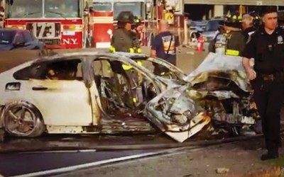 Two Dead in Fiery Belt Parkway Crash