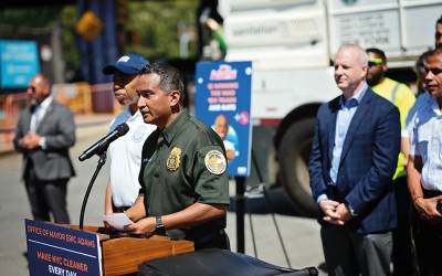 Mayor Touts ‘Milestones’ in Fight against Trash and Rats