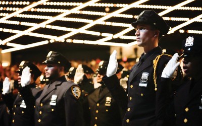 City Hails Largest Police Recruit Class in Almost a Decade