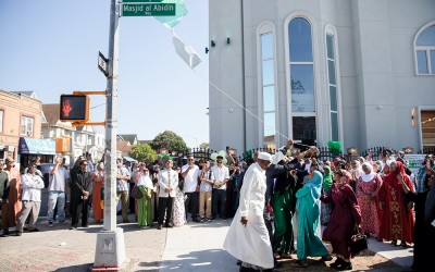 Community Unveils “Masjid Al Abidin Way” in Richmond Hill