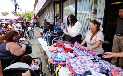 Ariola, 106th Precinct Host Back-to-School Supply Drive in Ozone Park