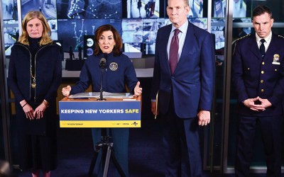 Hochul, MTA Slam Federal Cuts to Counterterrorism Funding