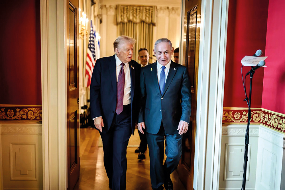 Photo Courtesy of the White House President Donald Trump and Israeli Prime Minister Benjamin Netanyahu
