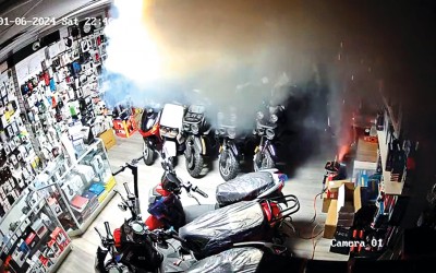 Bravest Battle Blaze at South Richmond Hill E-Bike Shop—Second Fire at Store in Last 20 Months