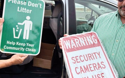 New Signs Installed on Addabbo Bridge