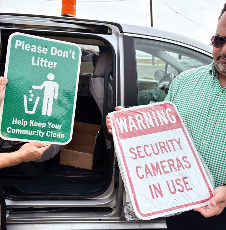 New Signs Installed on Addabbo Bridge