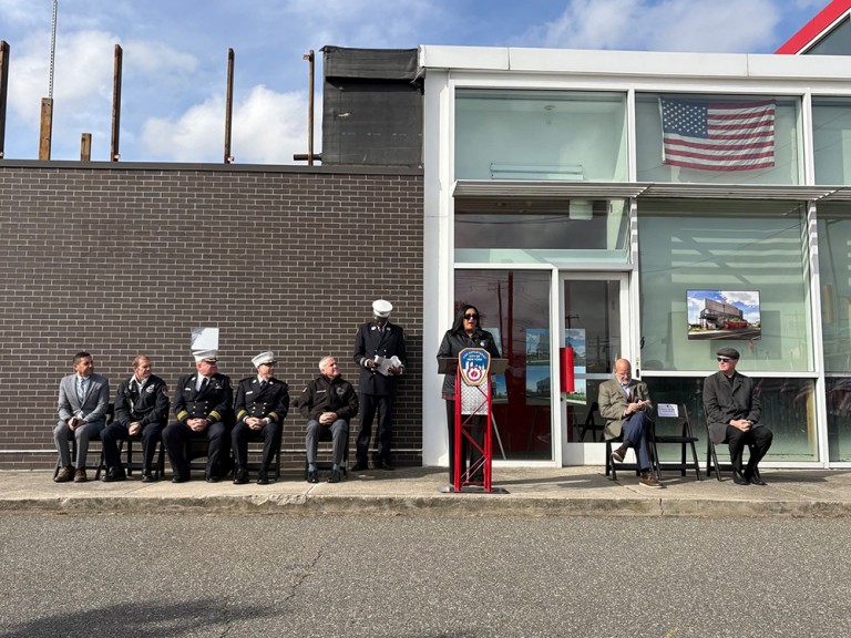 City Breaks Ground on New Rockaway Firehouse
