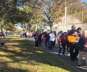 Area Congregations Gather at Charles Park for Spiritual Walk